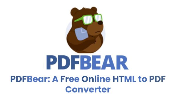 PDFBear: A Free Online HTML to PDF Converter