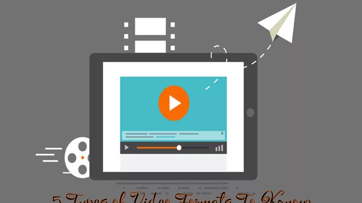 5 Types of Video Formats To Know