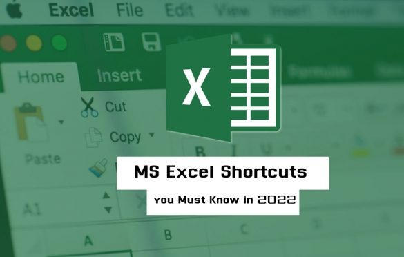  20 MS Excel Shortcuts you Must Know in 2022