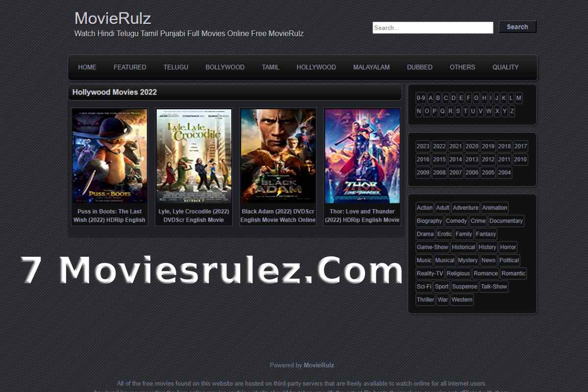 7 Moviesrulez.Com - 7 Movies You Can't Miss on MoviesRulez.com