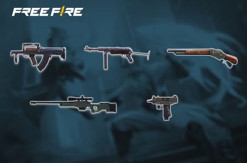  Top 5 Guns In Free Fire