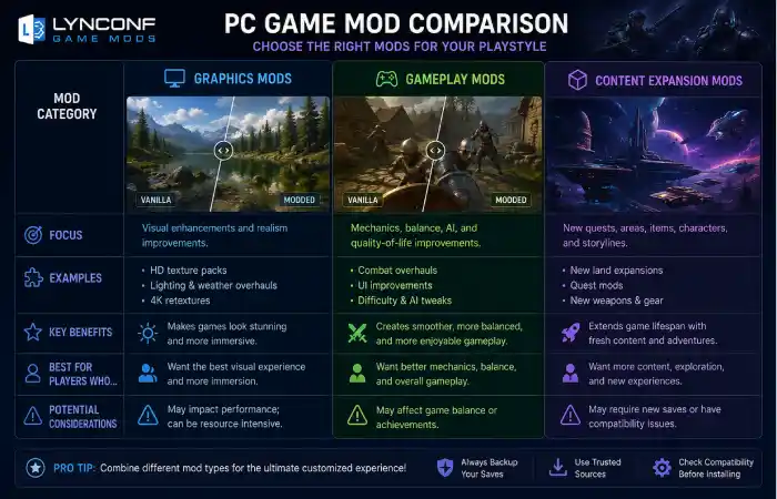 lyncconf game mods about